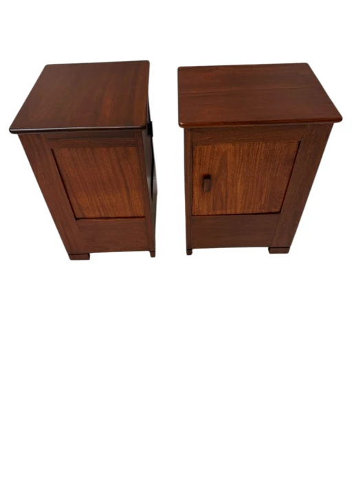 Art Deco Modernist Nightstands by J.A. Muntendam for L.O.V. Oosterbeek, 1920s 2